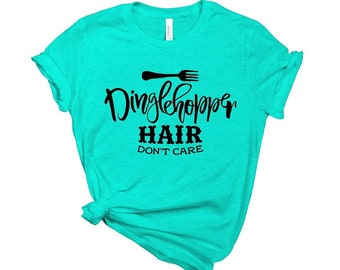 Little Mermaid Shirt: "Dinglehopper Hair" Disney Tee