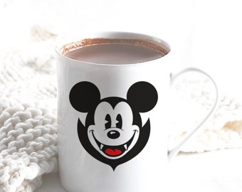 Disney Mug. Vampire Mickey Mug. Halloween Mickey. Disney Halloween Mug. Disney Mug. Disney Gifts. Vampire Mickey. Mickey Mouse Mug