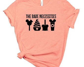 Disney Snacks Graphic Tee, Bella+Canvas Unisex Shirt