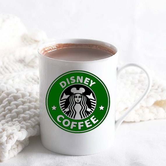 Disney Starbucks Disney Coffee Mug Disney Mug Disney Coffee Etsy