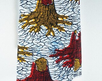 Wax Print - Mizizi - African Fabric