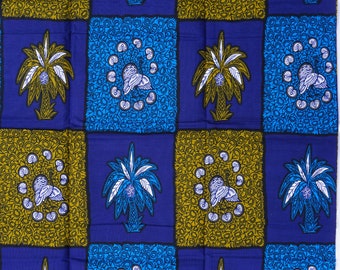 Java Print - Minazi na Tausi - African fabric