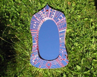 Miroir en mosaïque