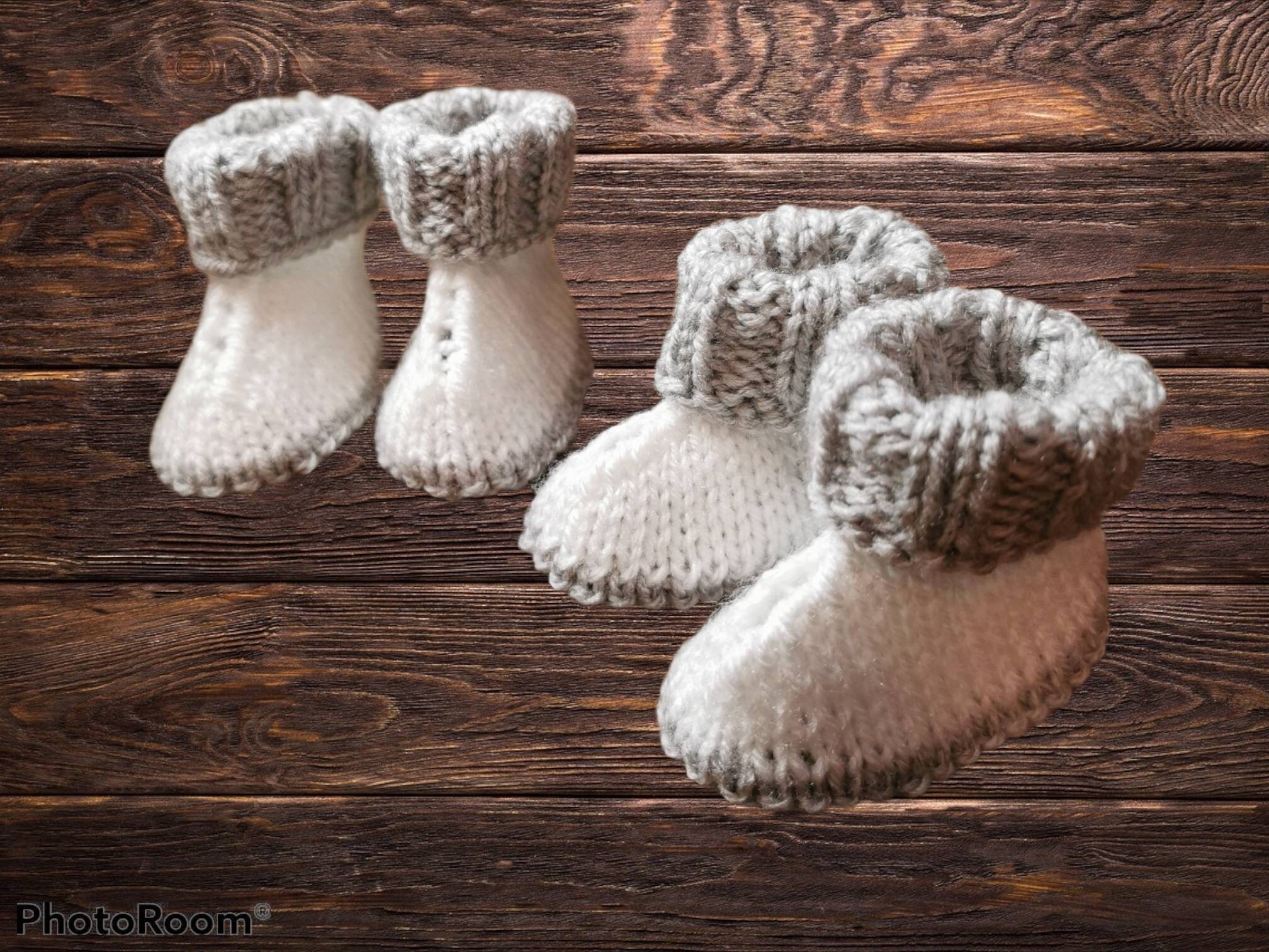Unisex Baby booties gift idea baby shower newborn