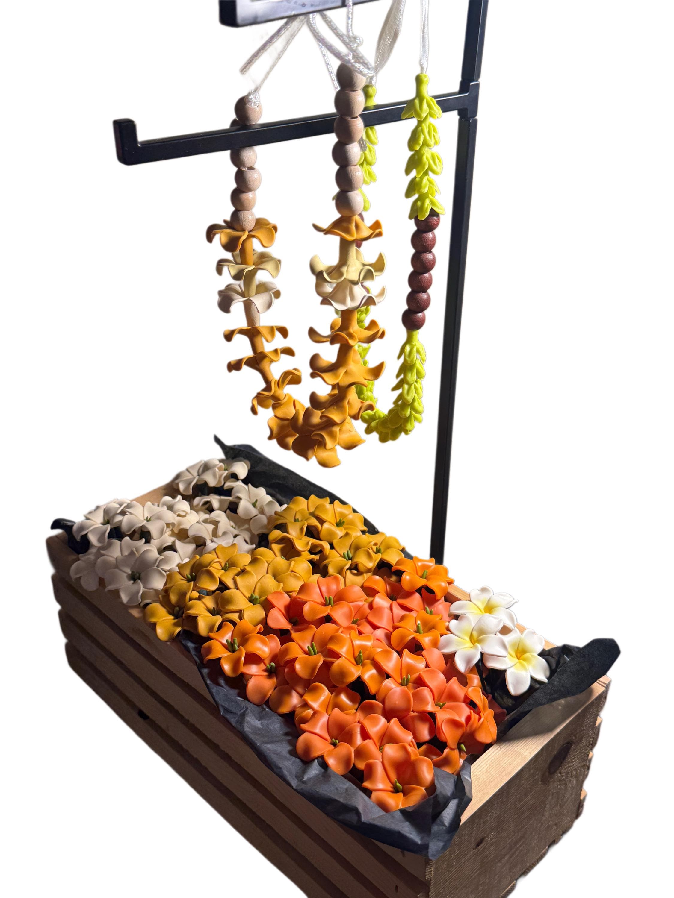 Puakenikeni Picks, Polymer Clay Puakenikeni Picks, Hawai'i