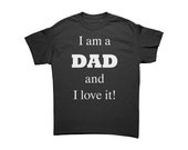 Love Being Dad Dark T-Shirt