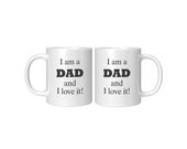 Love Being Dad White Mug