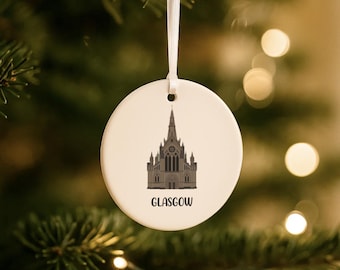 Glasgow Ceramic Ornament: Glasgow Cathedral