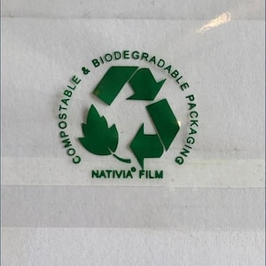 Biodegradeable A3 305x425mm & A4 215mmx305mm Cello Bags for Cards Eco-friendly Compostable Greeting Card Bag Compostable Bag Self Seal Lip image 3
