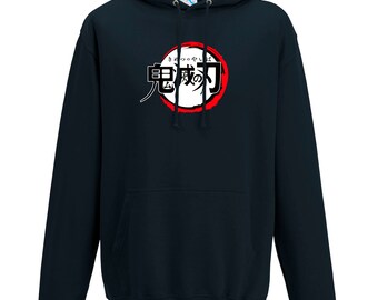 LZZSWDT Anime Hoodie Mange Demon Slayer Tanjiro Nezuko Pullover Man Women Sweatshirt Harajuku Kimetsu No Yaiba Fleece Coat
