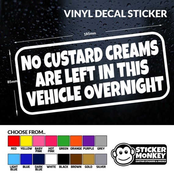 NO TOOLS ITEMS OF VALUE LEFT OVERNIGHT Sticker Vinyl Car Window Bumper Decor