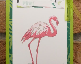 Danksagung Flamingo
