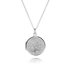 Médaillon photo étoile en argent sterling - Cadeau de Noël et d&#39;anniversaire - Médaillon personnalisé pour les proches - Souvenir spécial - Bijoux photo