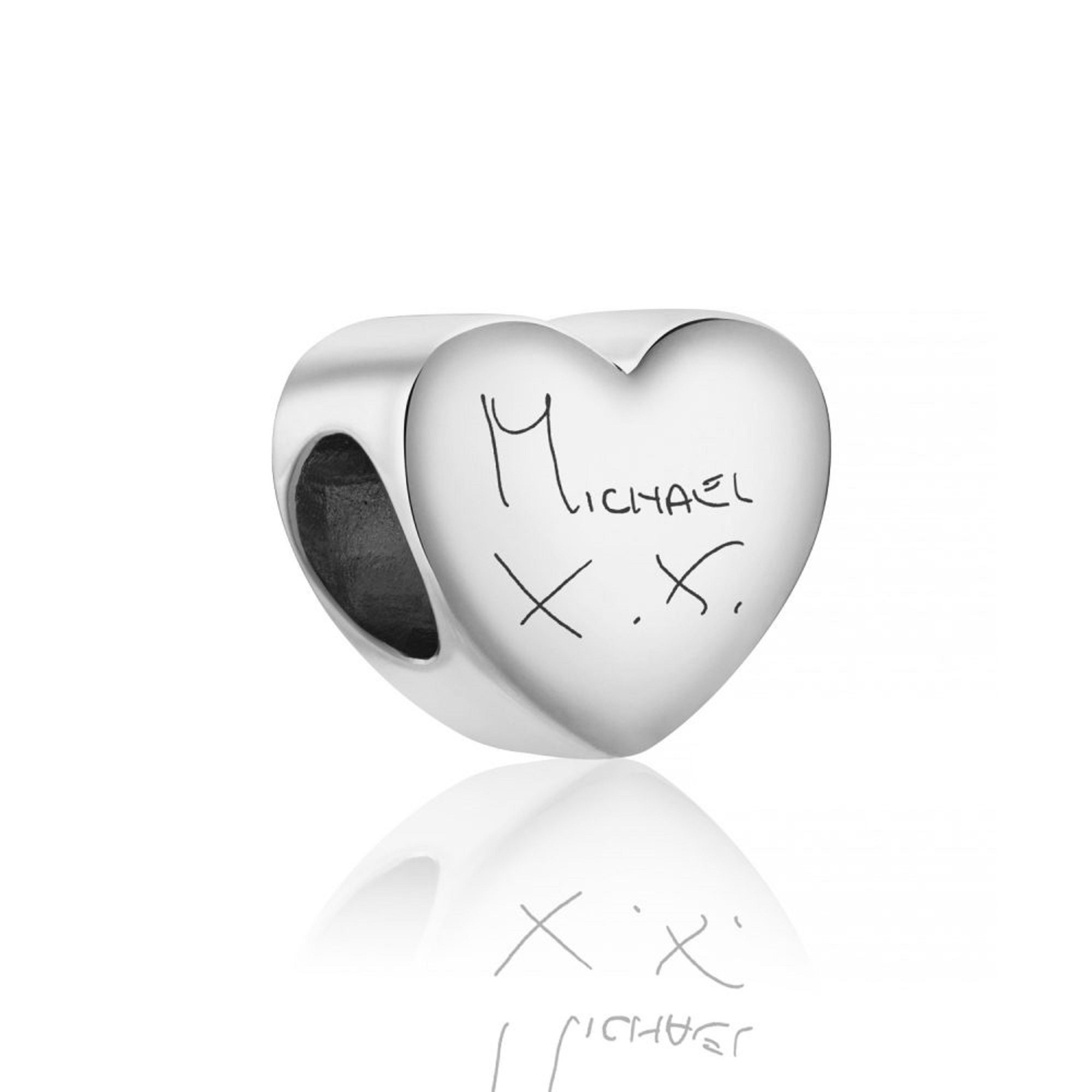Handwriting pandora charm deals