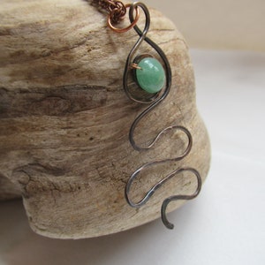Prayer Pose Pendant Aventurine