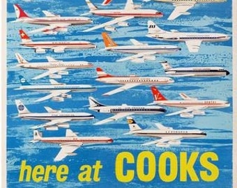 Thomas Cook A330 Artwork Print A4