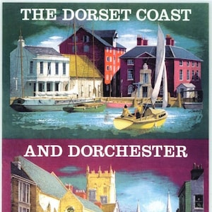 Vintage British Railways Dorchester Railway  Poster A3/A2/A1 Print 