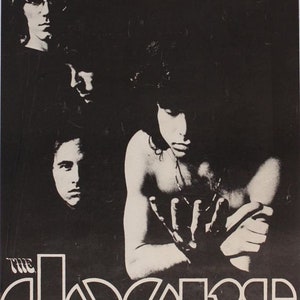 Vintage icónico The Doors cartel musical impresión A3/A4
