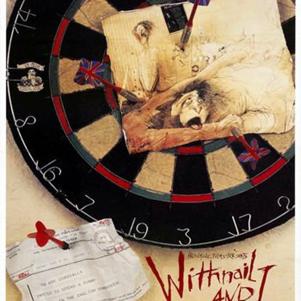 Vintage Withnail and I Movie Poster Reprint A3/A4