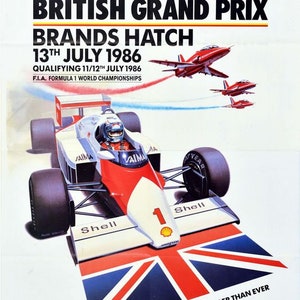 1986 Brabham BT55/BMW, British Grand Prix - Brands Hatch - …