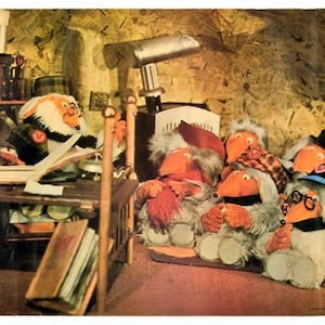 Vintage jaren 1970 The Wombles BBC Promotionele Poster Herdruk A3/A4