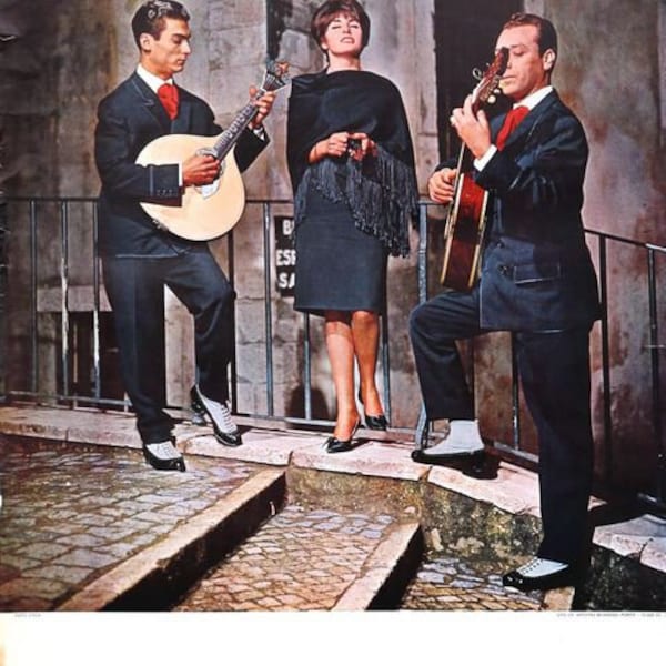 Vintage Portugal Fado Tourism Poster Print A3/A4