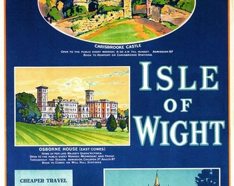 Affiche Vintage Southern Railways - Reproduction A4, A3, A2 Ou A1 Des Chemins De Fer De Wells Somerset