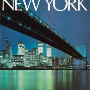 Vintage American Airlines Flights To New York Poster Print A3/A4