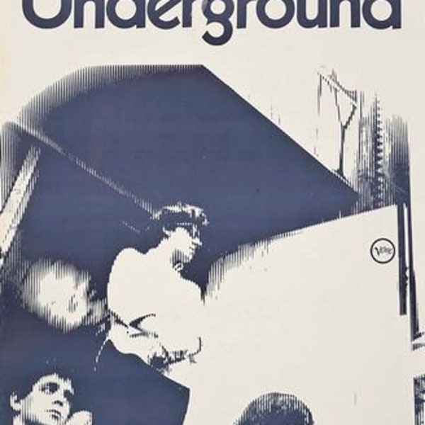 vintage Velvet Underground Affiche promotionnelle A3/A4