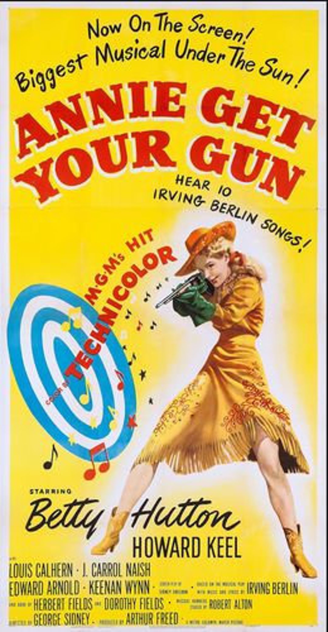 Annie Get Your Gun Full Movie Free Vintage Annie Get Your Gun Movie Poster A3/A4 Print - Etsy