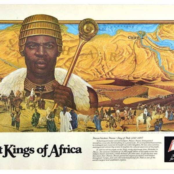 Great Kings of Africa Posters Etsy