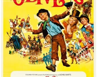 Vintage Oliver Movie Poster A3/A4