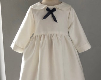 baptism christening gown boy or girl linen cotton family dress FAMILY