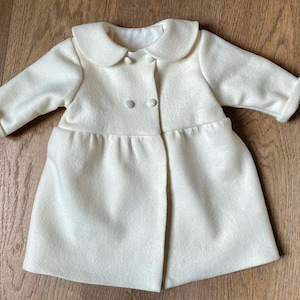 NIEUW! Doopjas over doopjurk jasje wit ivoor baby zomer herfst meisje LILLY