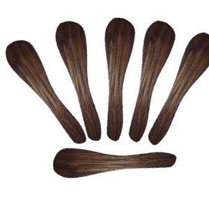 200 Pieces Mini Wooden Cosmetic Spatula(2 inch)Handmade - Eco Friendly - For providing lotion, paste, cream and sugar scrub samples and more