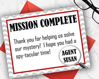Printable Code Name Chart Spy Birthday Party Game Secret Etsy France