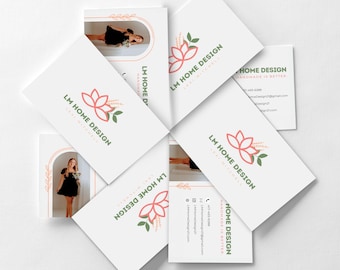 100 Printed Business Cards, Custom Printed Business Cards, Single or Double-sided Thick 16pt Cardstock, Full Color UV Matte or Glossy Finish