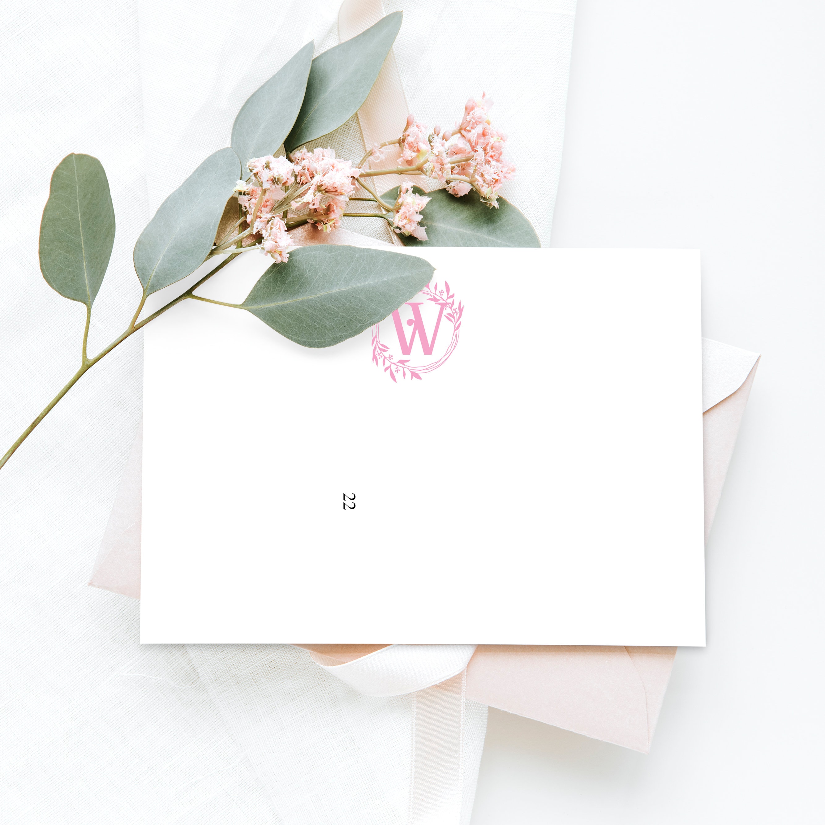 Personalized Monogram Stationery Paper Sets - Professional Initial ...