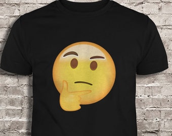 Thinking Emoji Etsy Thinking Emoji Etsy