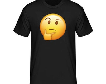 Thinking Emoji Etsy Thinking Emoji Etsy