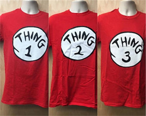 thing 1 and thing 2 shirts for kids