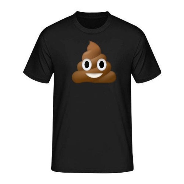 poop emoji T-shirt,FUNNY GIFT