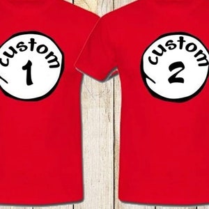 Aangepast (Th!. g) 1.2.3.4.5.6.7. etc etc T-shirt voor VOLWASSENEN & KINDEREN voor Halloween, Kerstmis, Familiebijeenkomst, unisex t-shirt
