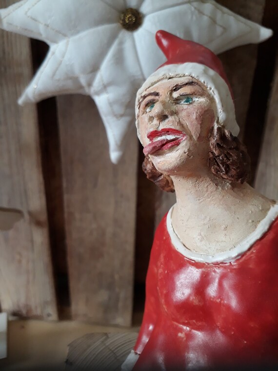 Sculptures Ceramics Clay Sculptures Funny Sculpture Unique Etsy