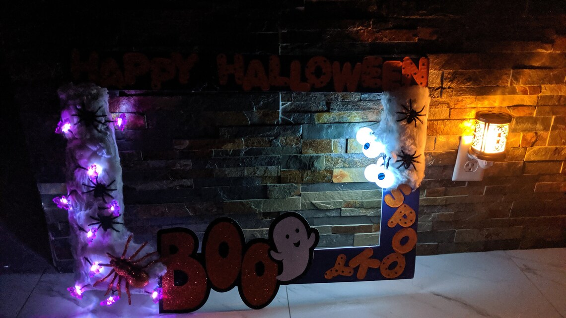 Halloween Photo Booth Frame Etsy