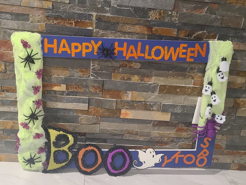 Halloween Photo Booth Frame Etsy