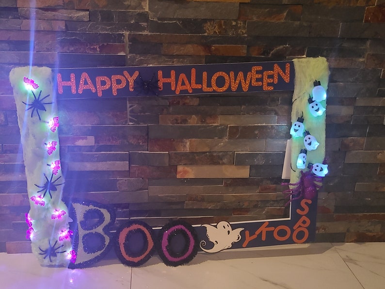 Halloween Photo Booth Frame Etsy