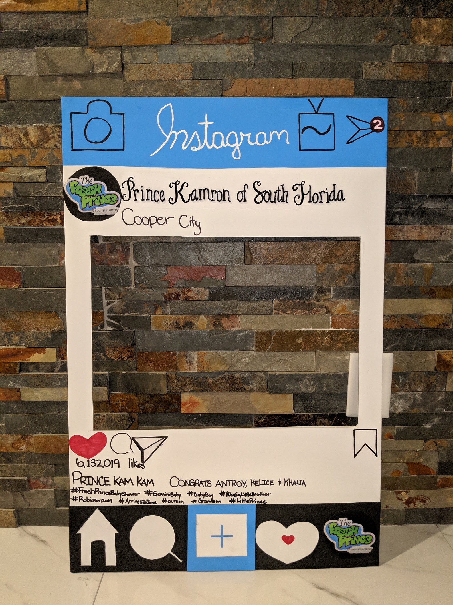 Instagram Photo Booth Frame Etsy