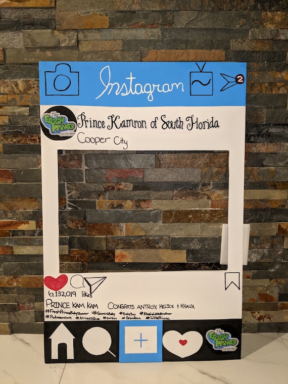 Instagram Photo Booth Frame - Etsy Finland