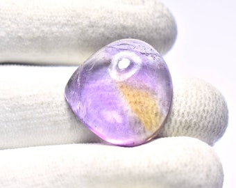 #4158 32x21x6 MM 37 CTS Purpurite Pear Cabochon Beautiful Cabochon